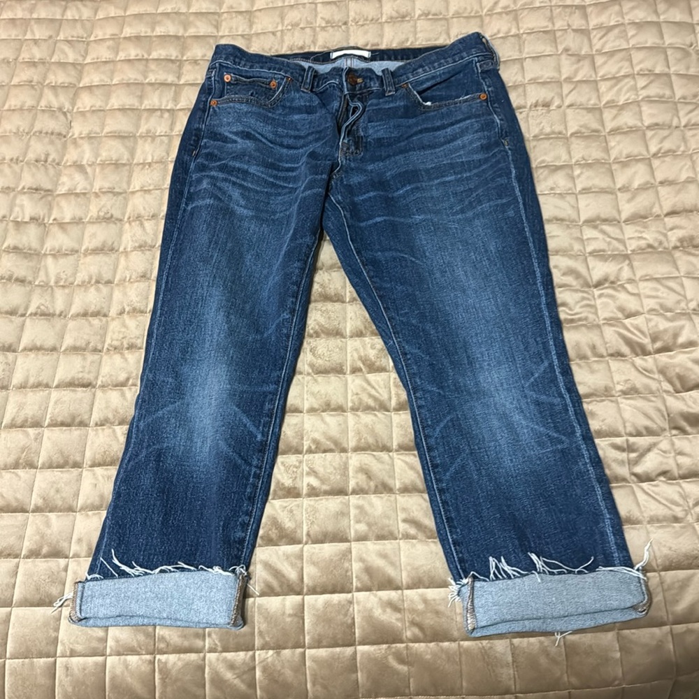 Madewell slim boyfriend Size 28